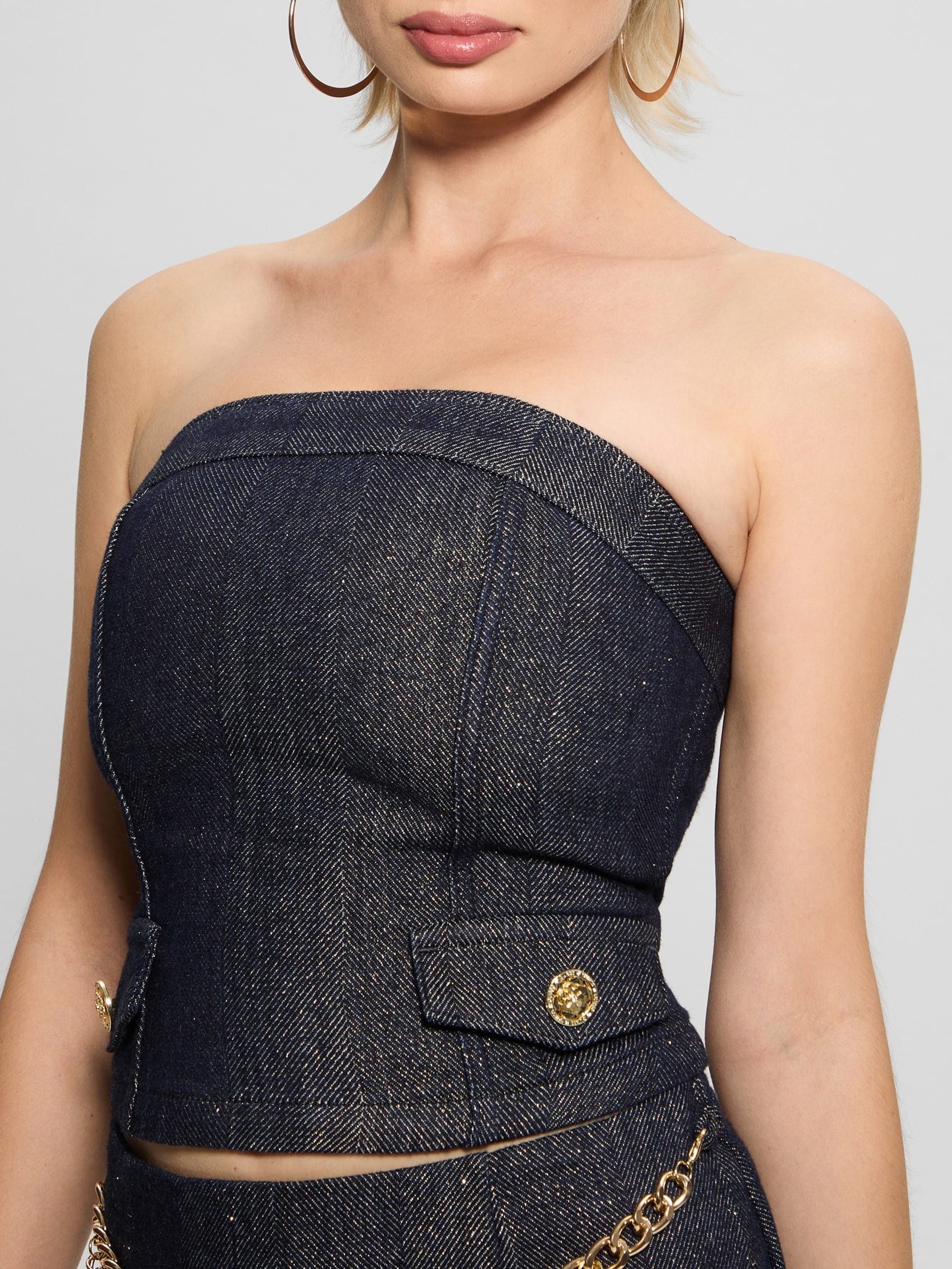 Corset de jeans Chany