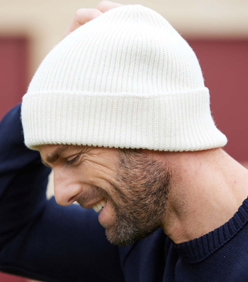 Bonnet Homme Ecru