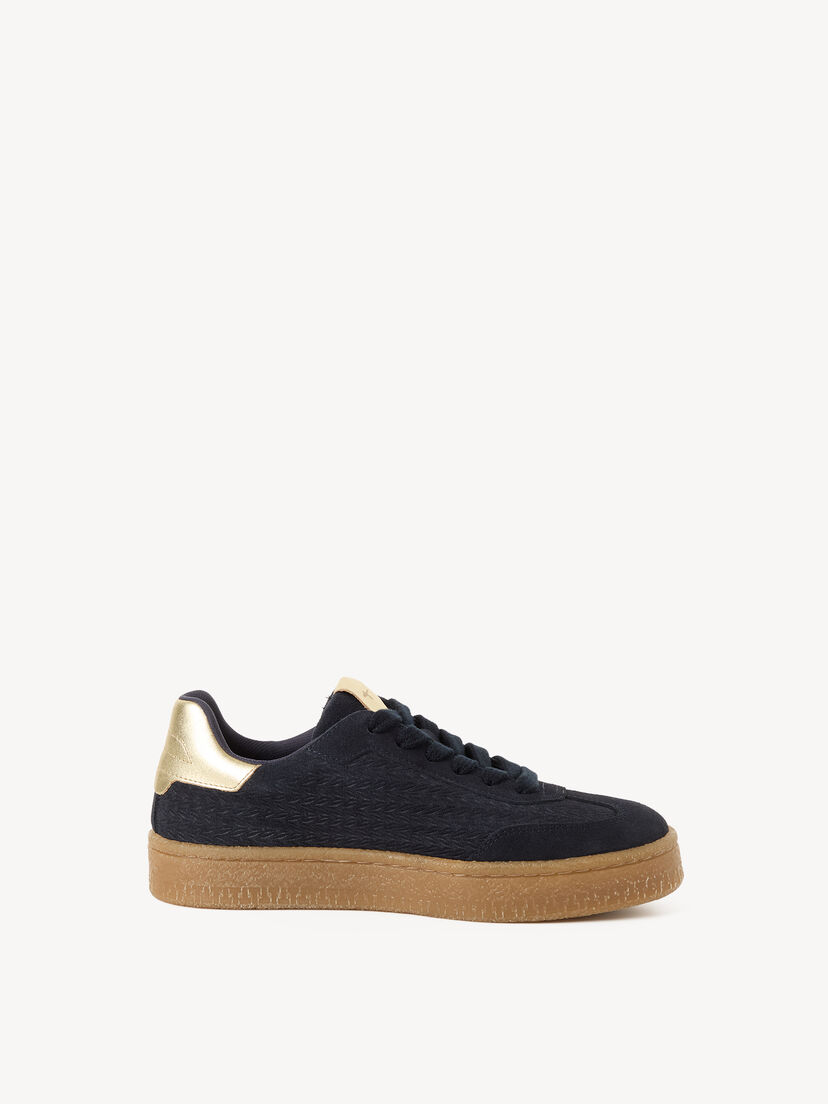 Leren Sneaker - blauw