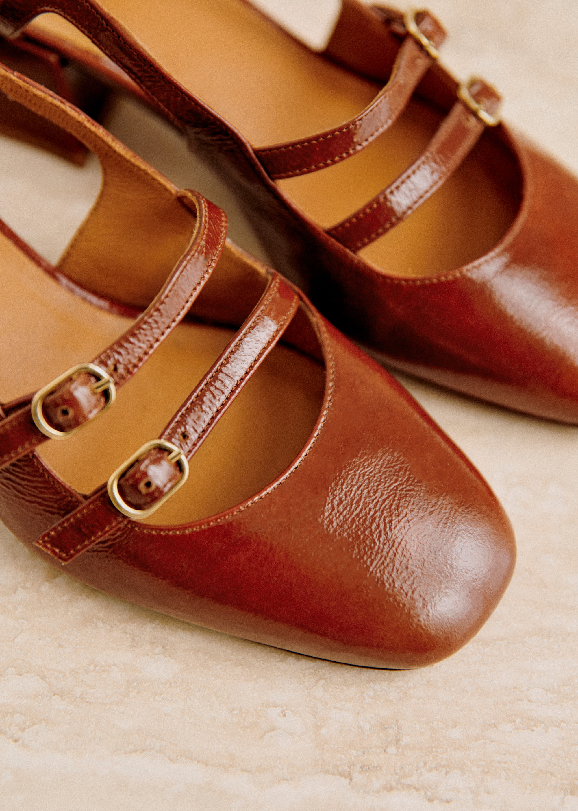 Babies Paula - Camel vernis - SOULIERS/SOULIERS Babies 5906254