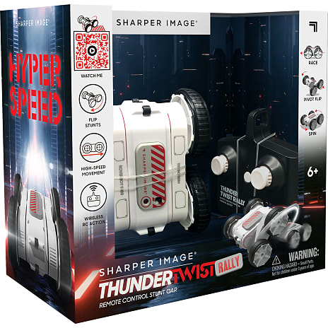 Sharper Image thunder twist rally RC stunt fjernstyret bil