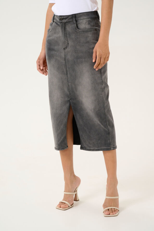 Kaffe KAsinem Skirt Medium grey denim
