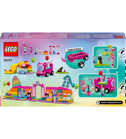 LEGO® Gabby's Dollhouse - Gabbys Partyraum 10797 - 252 Teile