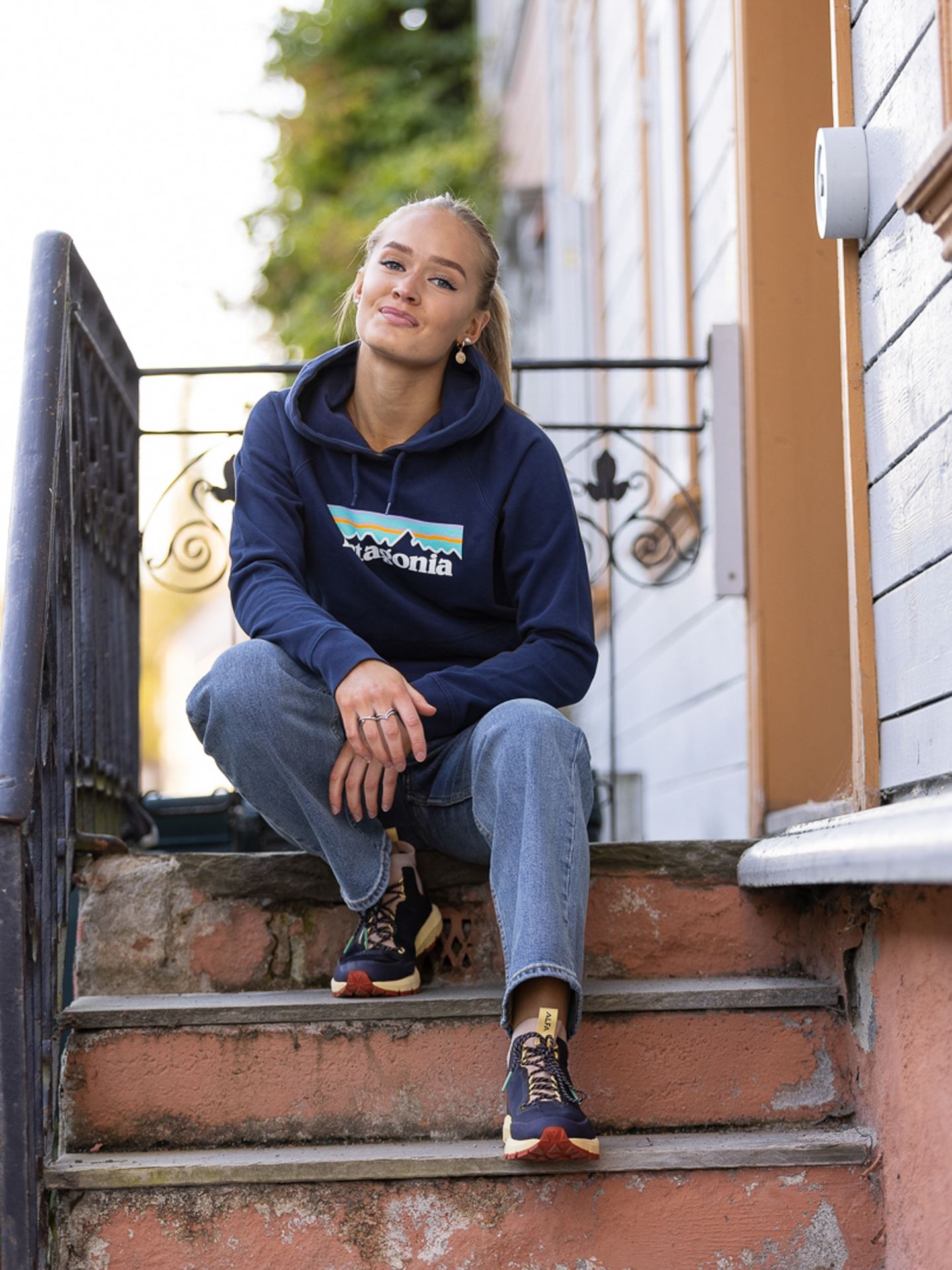 Pastel P-6 Logo Organic Hoody