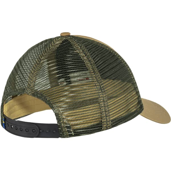 Casquette randonnée FJALLRAVEN 1960 LOGO LÅNGTRADARKEPS BUCKWHEAT BROWN