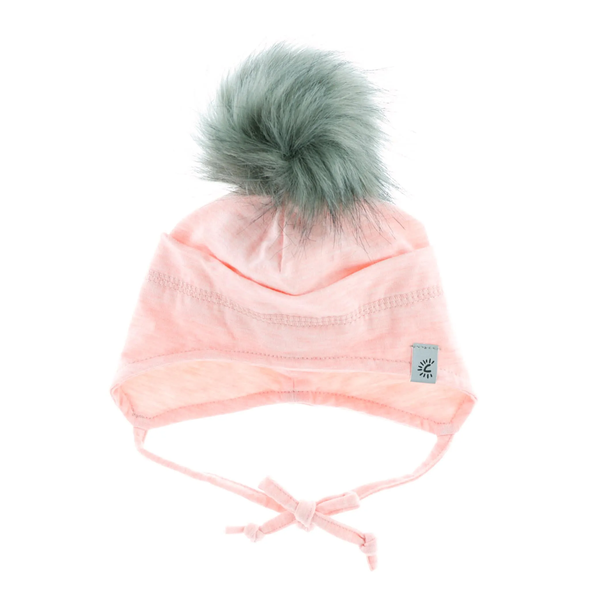 Calikids Tuque Coton Pompon 0-18mois