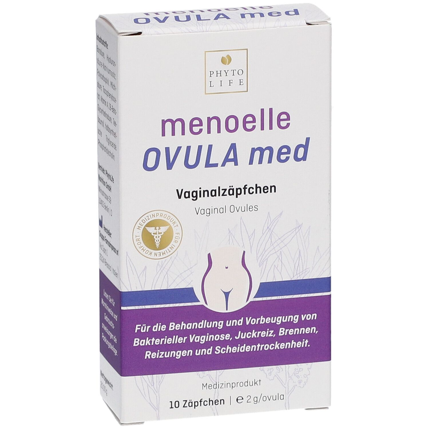 menoelle® OVULA med Vaginalzäfchen