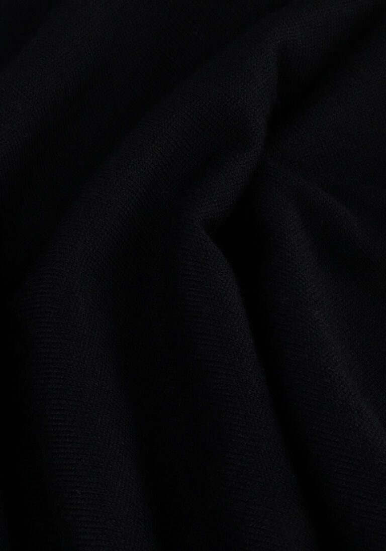 VANILIA zwarte vanilia trui merino wool sweater