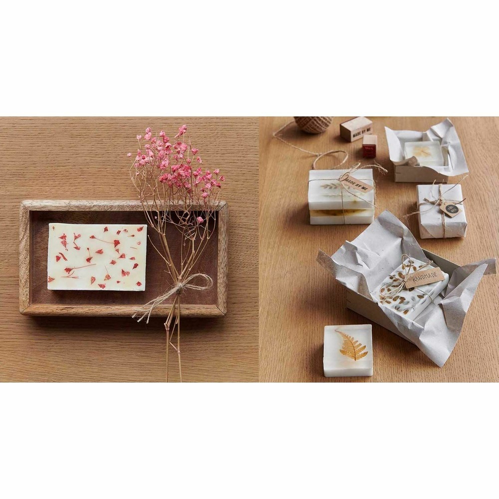 Kit de 5 bouquets de fleurs séchées et pressées