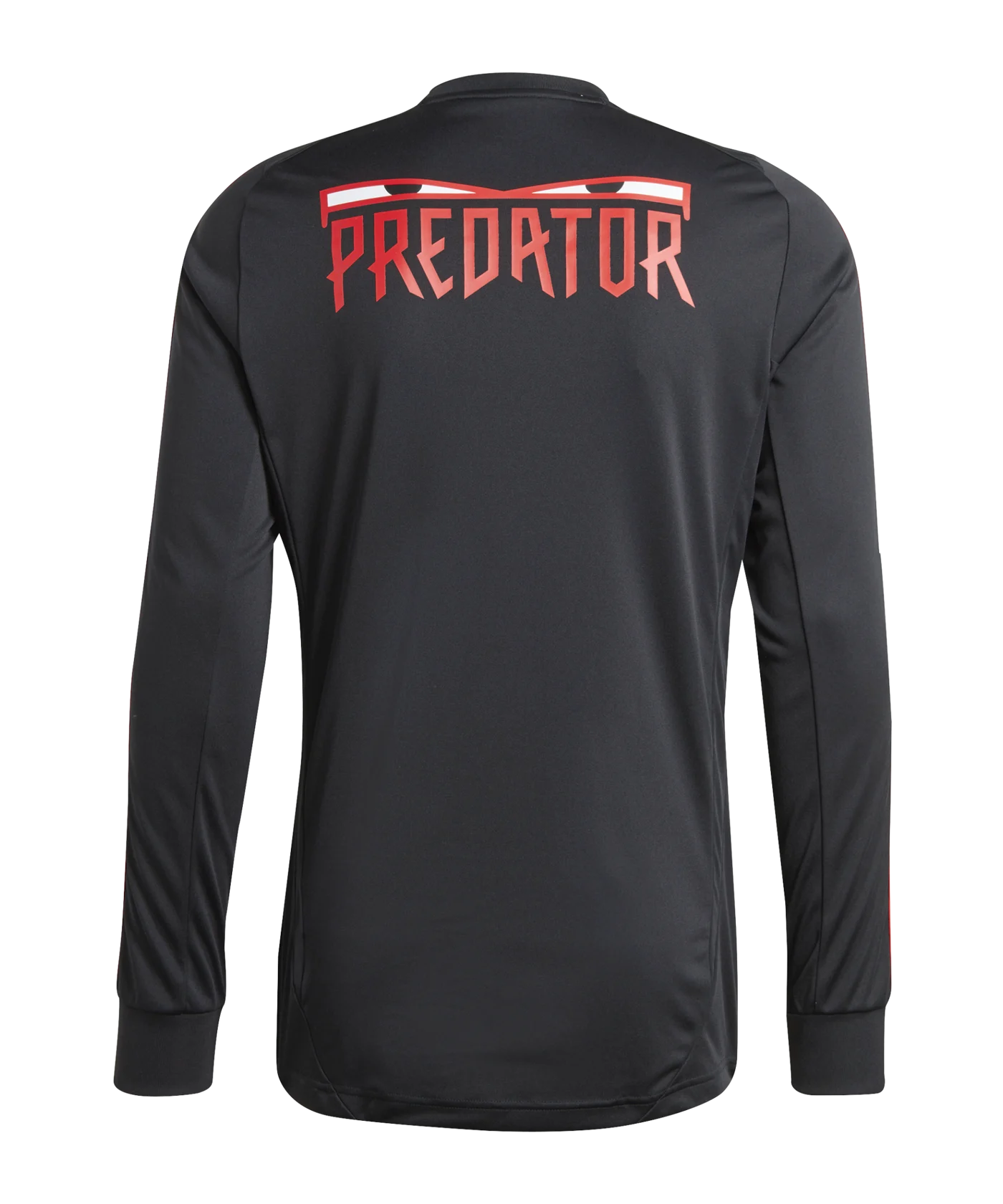 adidas Predator Trikot langarm Schwarz Rot