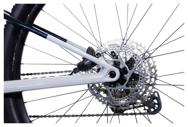 VTT Tout-Suspendu Orbea Oiz M30 Shimano Deore/SLX 12V 29'' Gris Silver Bleu Carbon View 2024