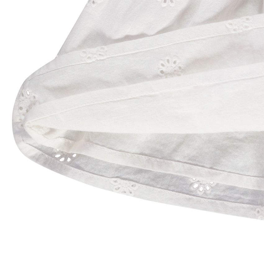 Tunique sans manches esprit bohème pour bébé fille - Blanc
