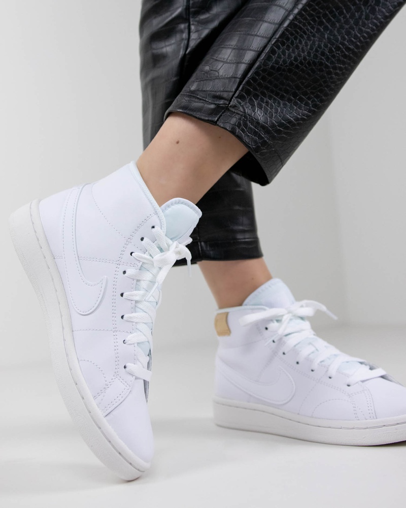 Nike Court Royale 2 Mid Hoge sneakers  - wit