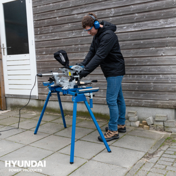 Hyundai telescopische afkortzaag / verstekzaag 1500W