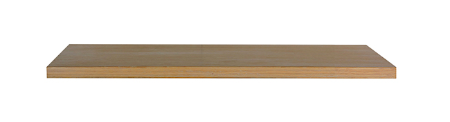 Mueller Sakura topblad 100x46cm naturel eiken/mat zwart