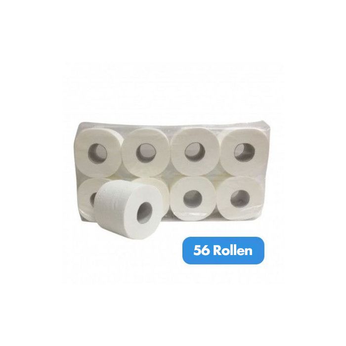 Toiletpapier 56st 230083 soft cellulose 3laags 250vel 56 rollen (230083)
