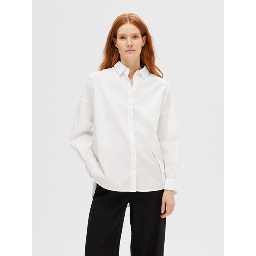 Selected Femme Dina-Sanni Skjorte, Bright White, 42