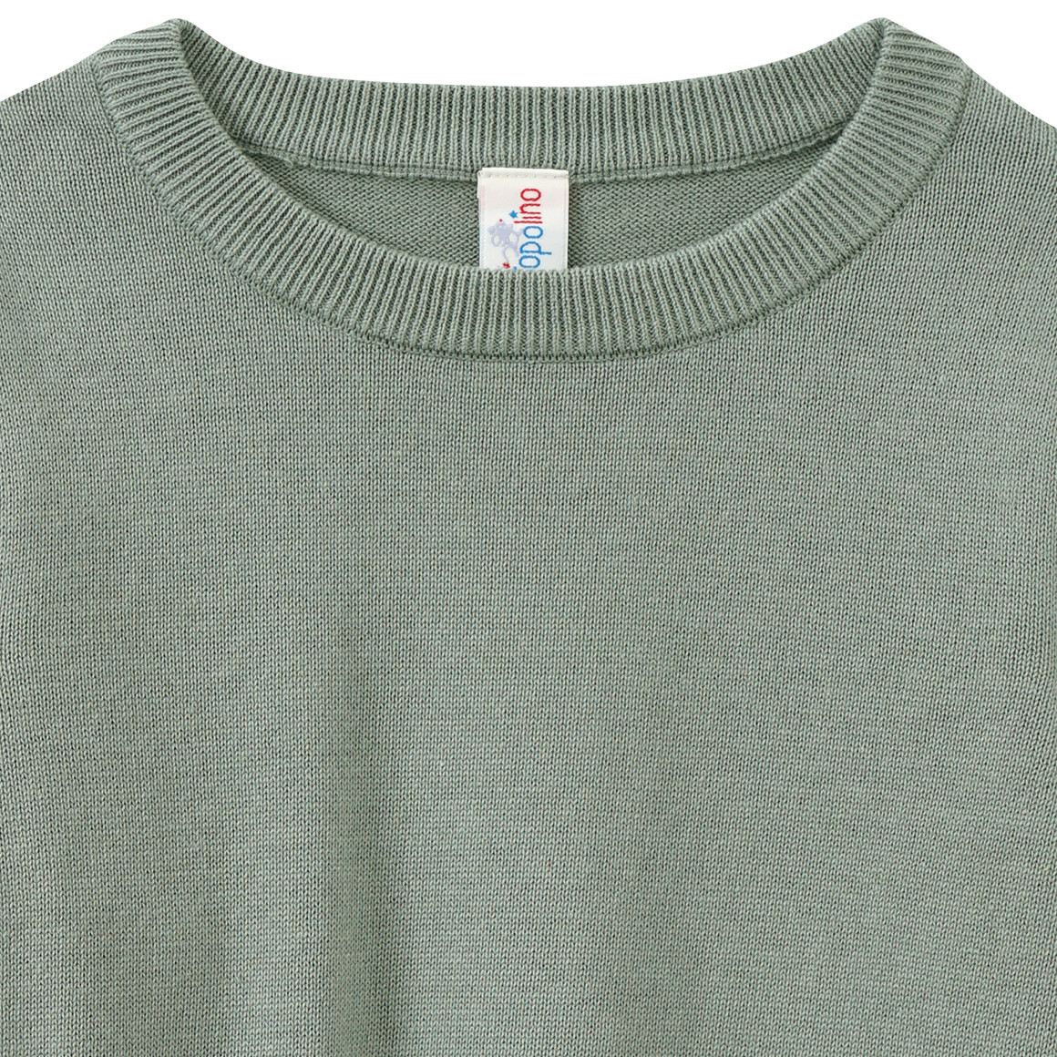 Topolino Jungen Pullover aus Feinstrick oliv