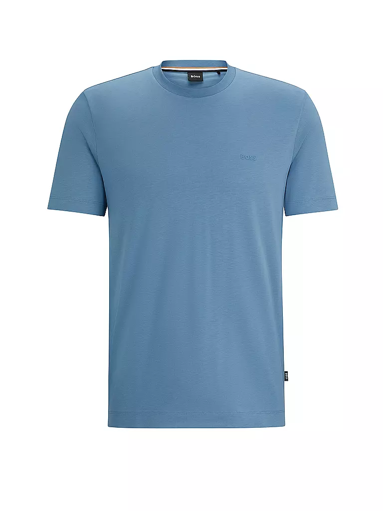BOSS T-Shirt Regular Fit THOMPSON 01 blau