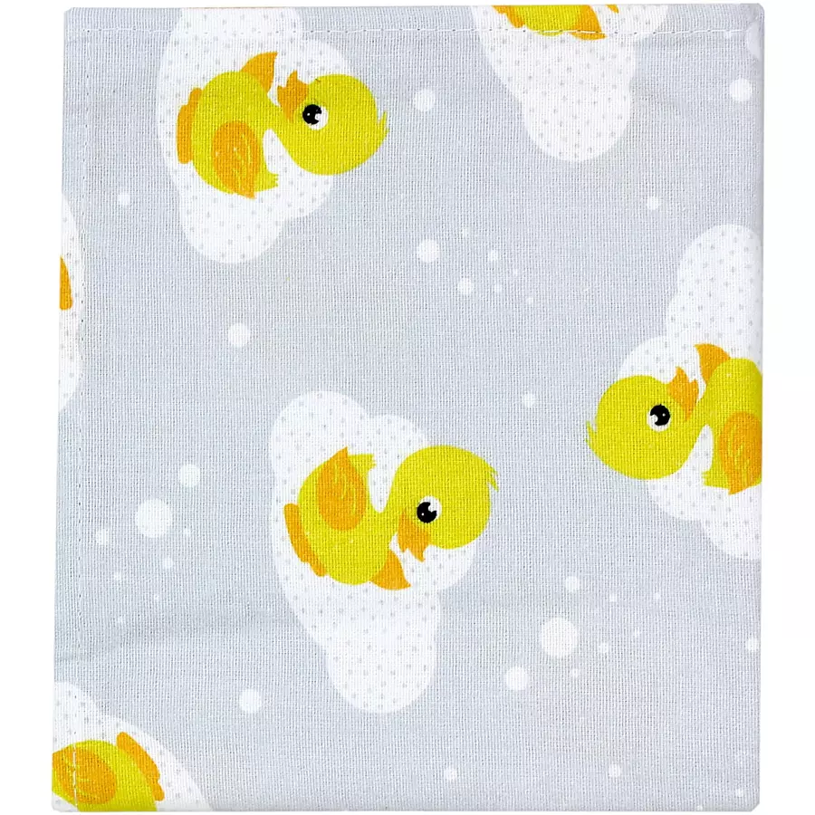 TupTam Baby Moltontücher Flanellwindeln 70x80 5er Set gelbgrau