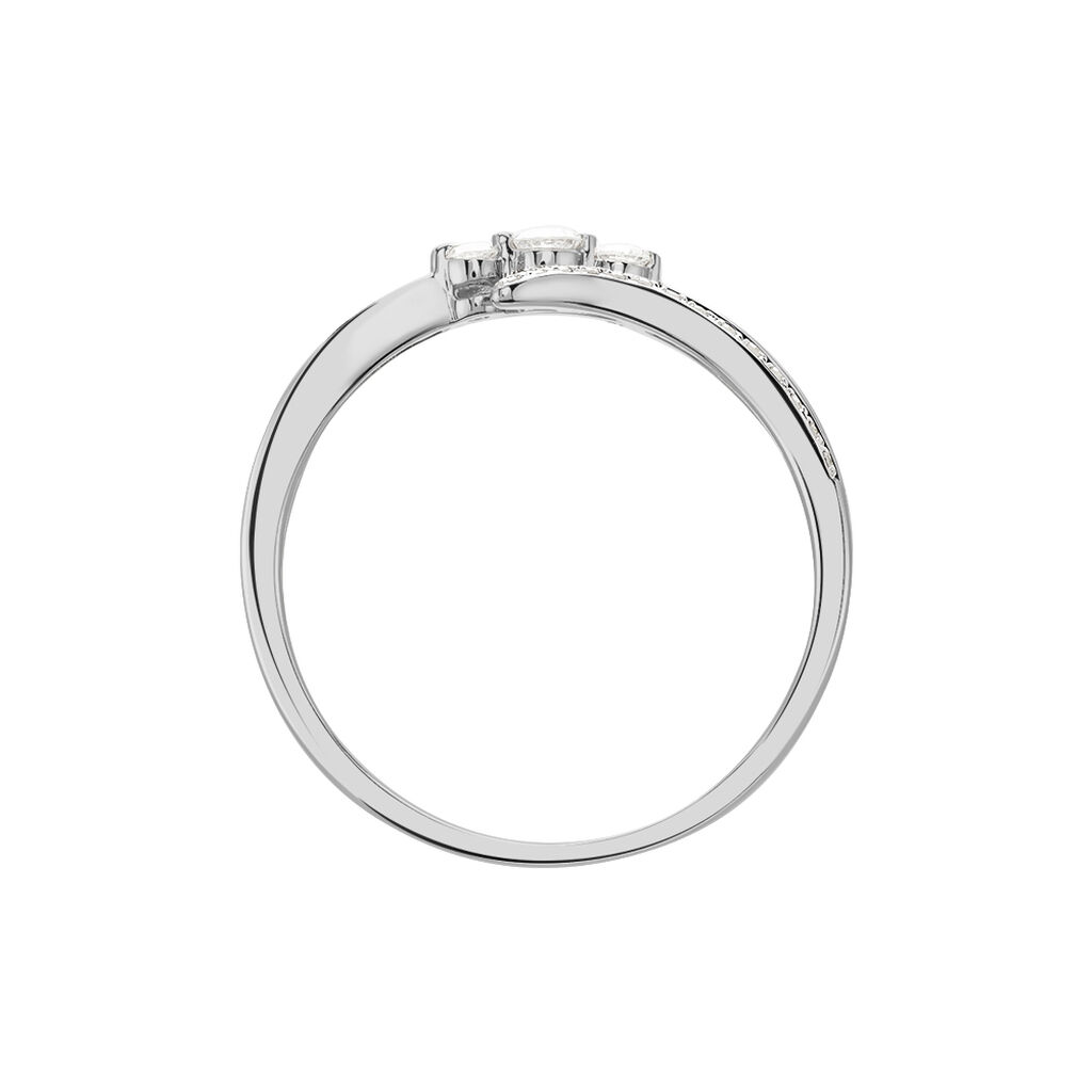 Bague Carey Or Blanc Diamant
