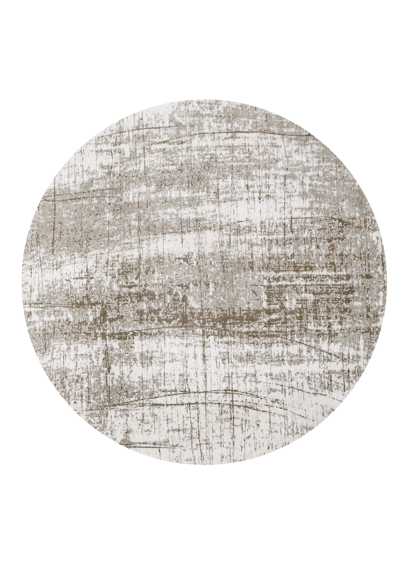Ecorugs vloerkleed Griff beige ∅ 240 cm