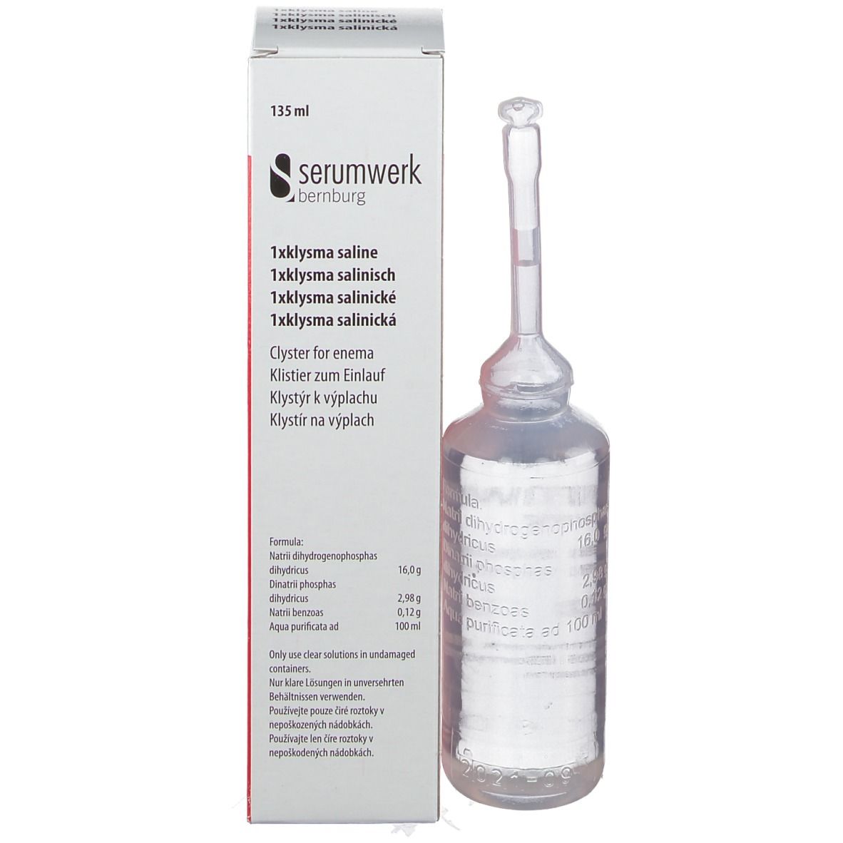 1 x Klysma salinisch 135 ml