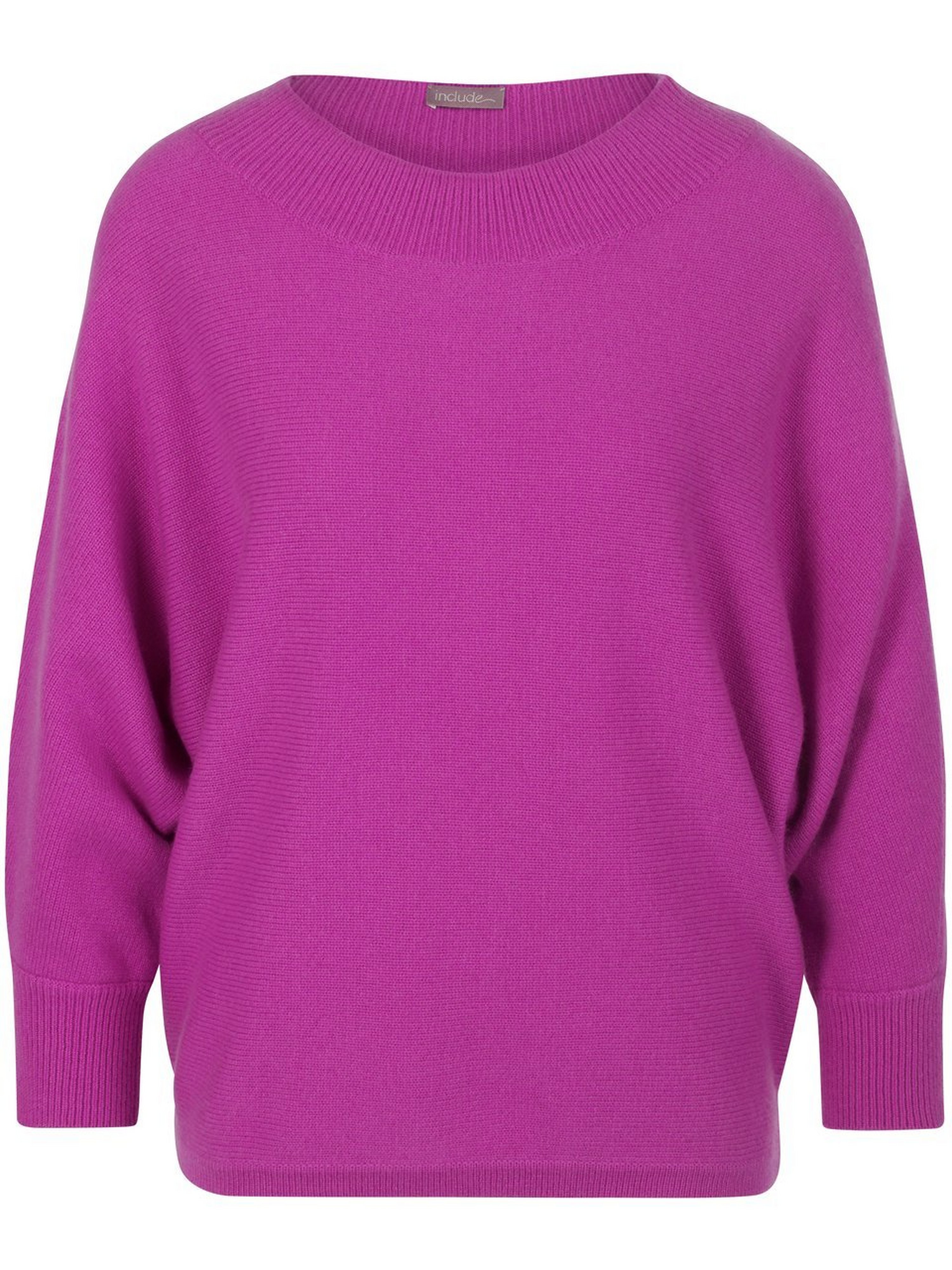 Rundhals-Pullover aus 100% Premium-Kaschmir