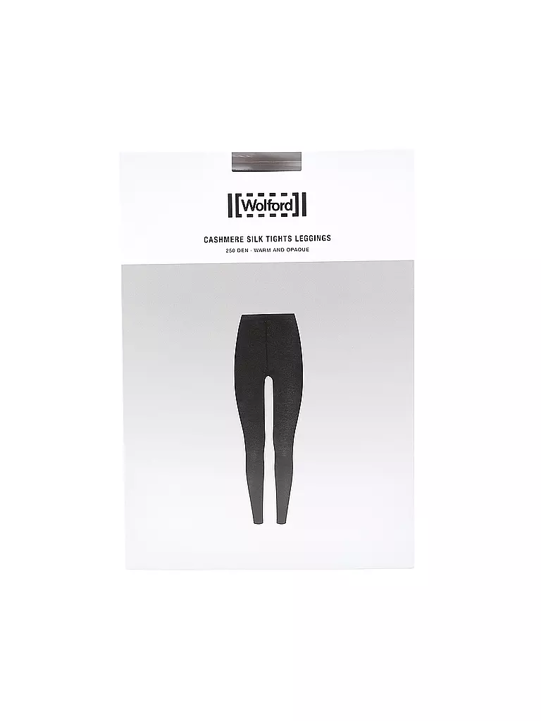 WOLFORD Kaschmirleggings KASCHMIR-SEIDE (schwarz) schwarz