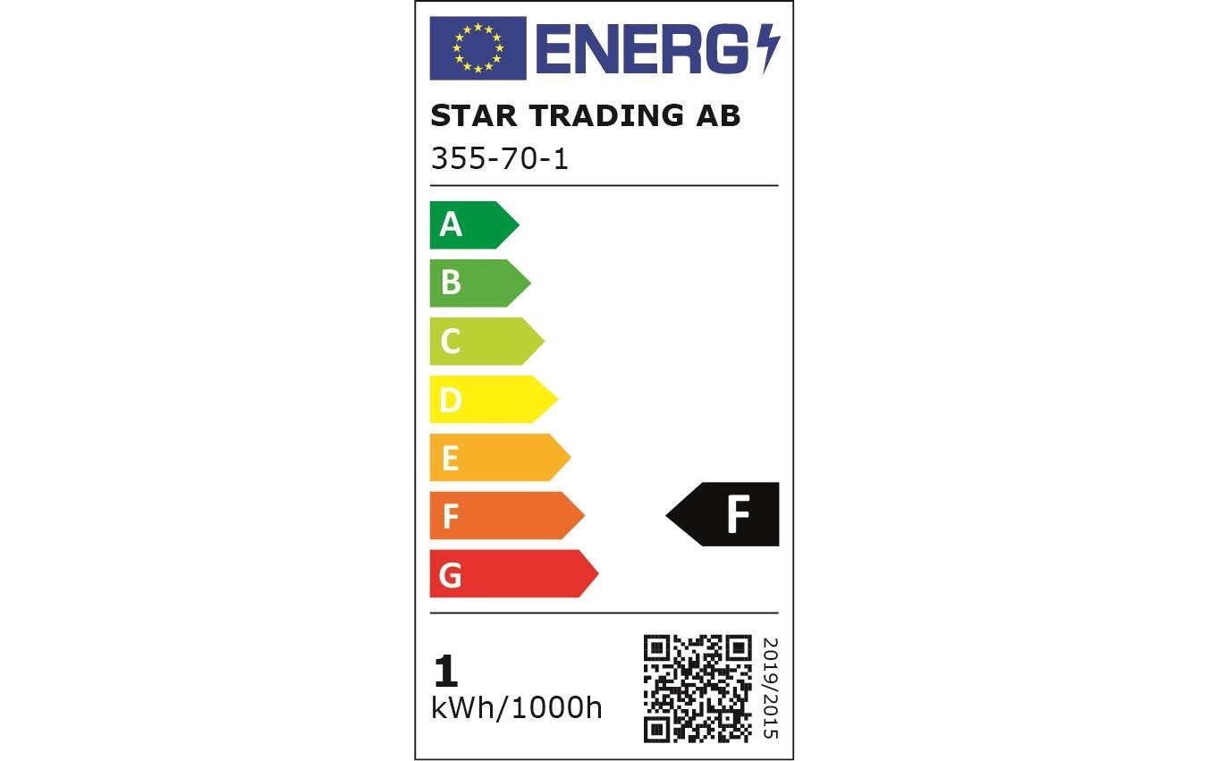Lampe Plain Amber 0.75 W (7 W) E27 WarmweissLED Filament mit Glas in der Farbe Amber