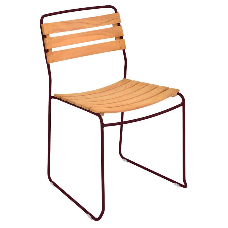 Fermob Surprising Teak tuinstoel Black Cherry