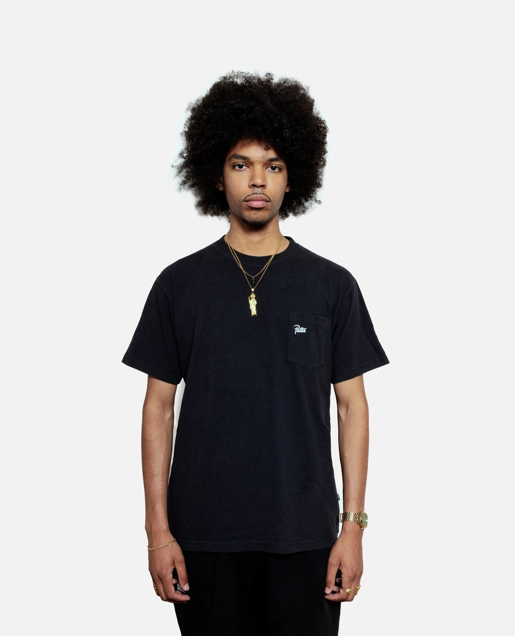 Patta Soundsystem x Tom Trago Washed Pocket T-Shirt