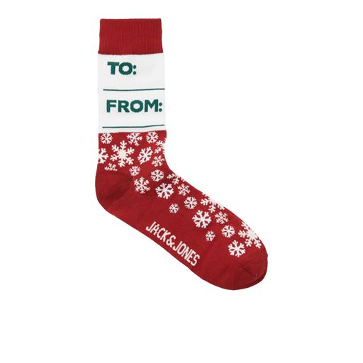 Jack&Jones Xmas Gaveboks Strømper, Rio Red/Symphonic/Sunset Av. One size