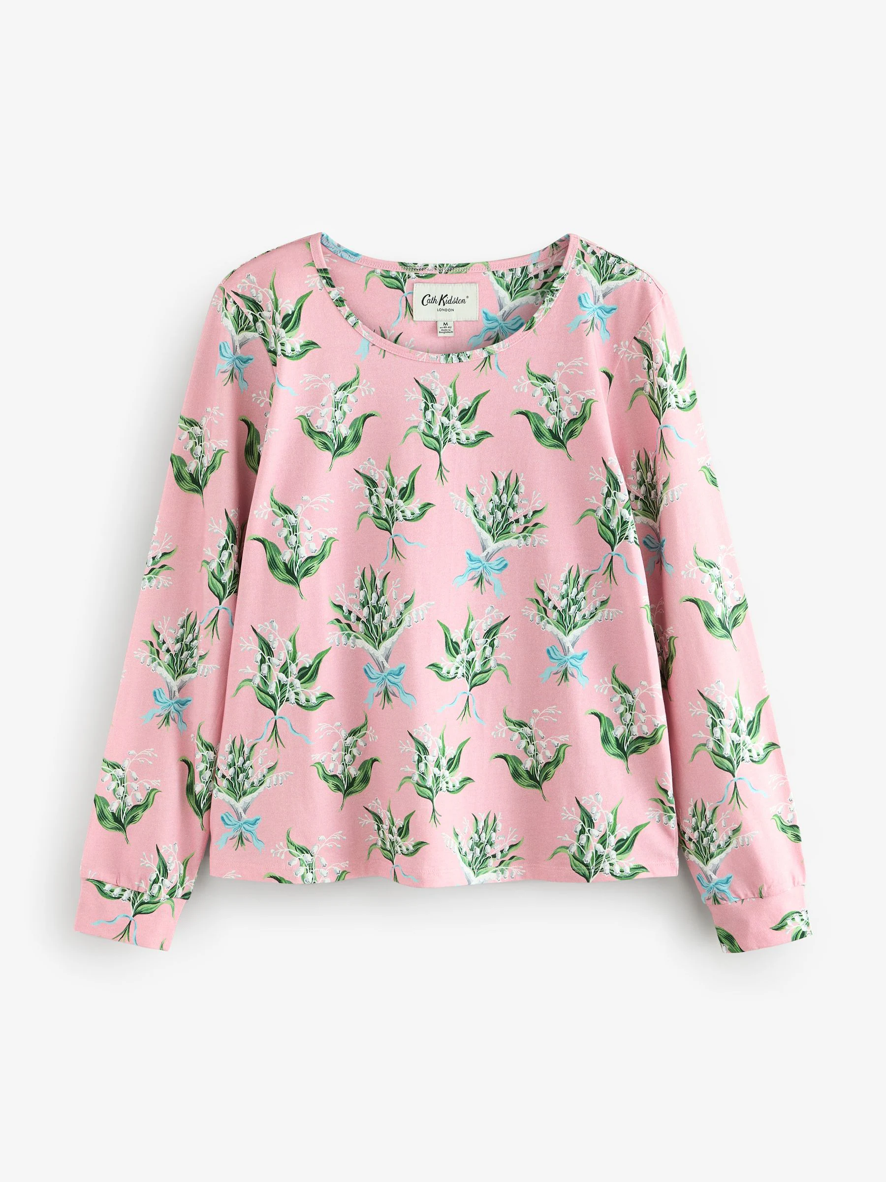 Roze lelietje-van-dalen - Cath Kidston Cotton Twosie Pyjamas