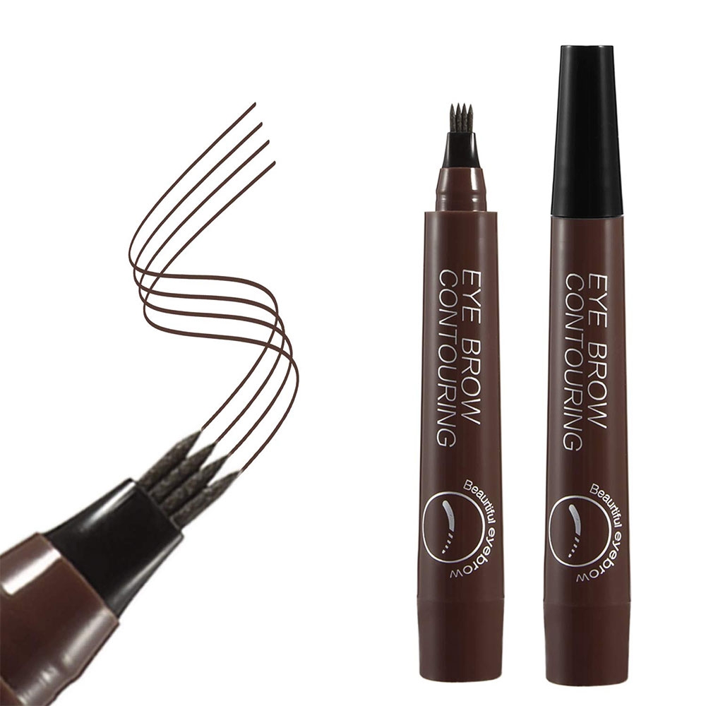 Wasserfester Augenbrauen Tattoo Stift - Dunkelbraun