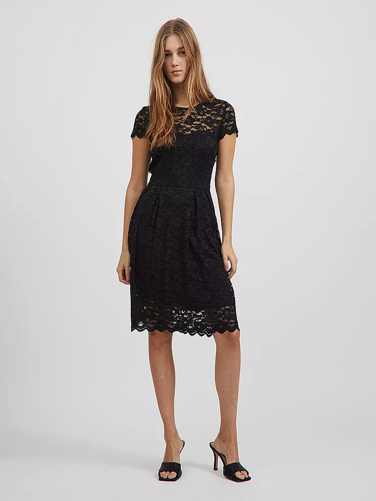 VILA Abendkleid VIKALILA  schwarz