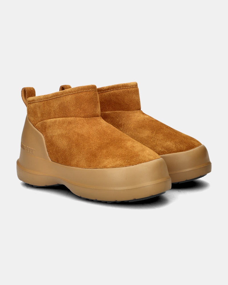Moonboot The Original Park Soft Luna Gevoerde boots  - cognac