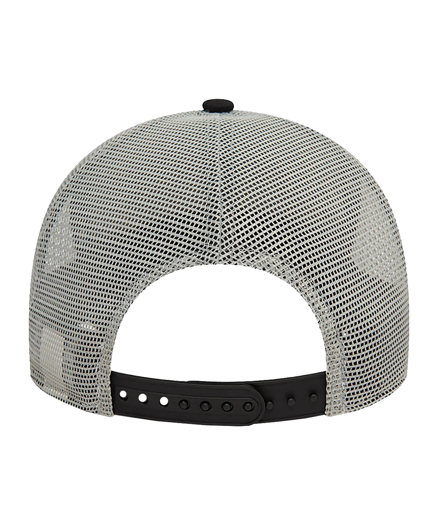 New Era Branded Trucker Cap Schwarz