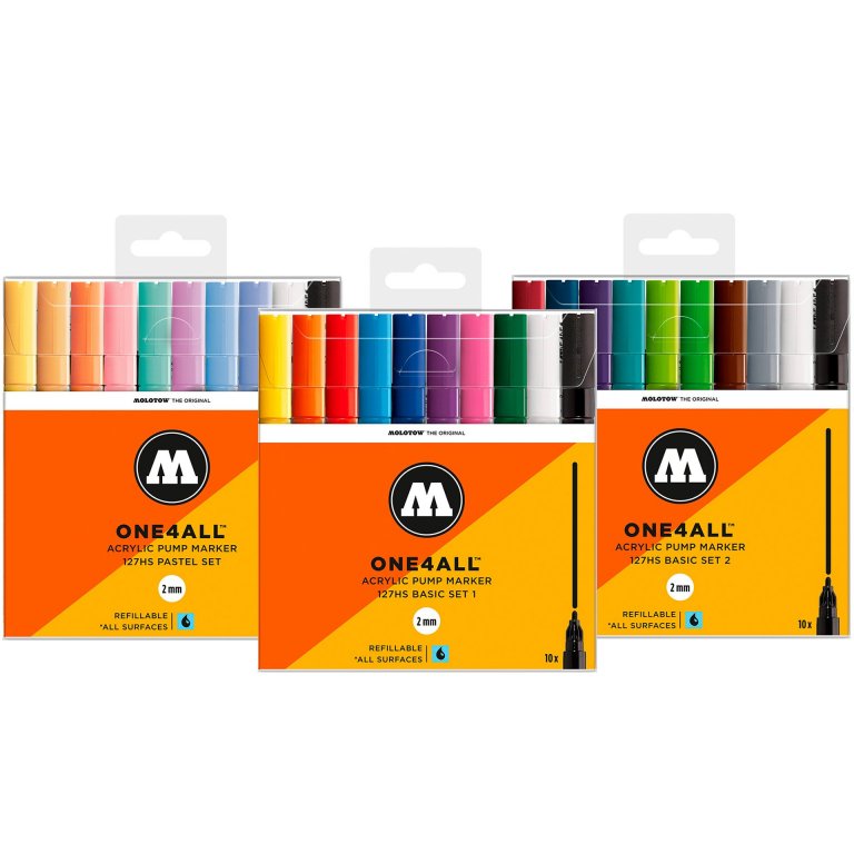 Molotow Lackmarker One4all 127HS, 10er-Set
