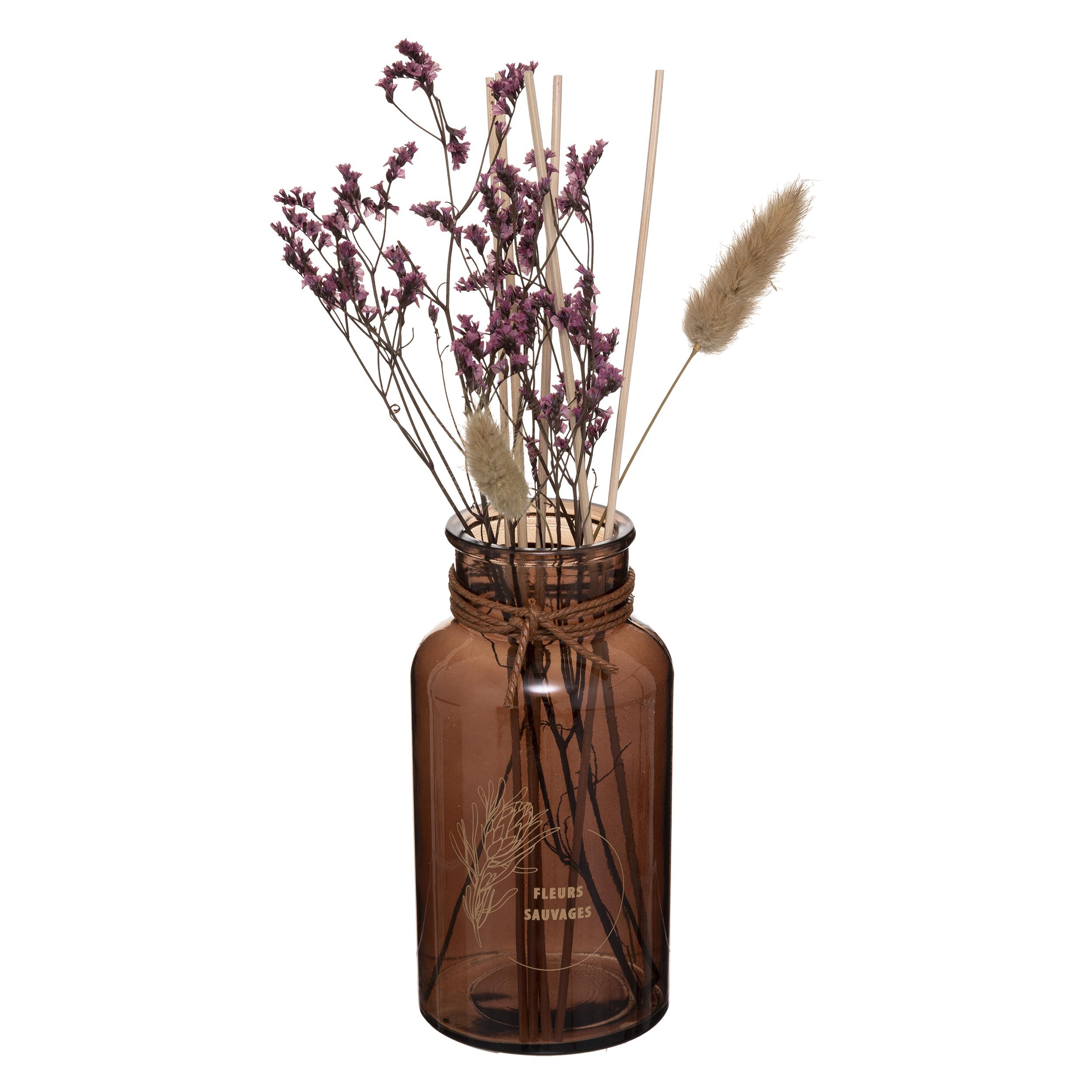 DIFFUSEUR VERRE FLEUR MULA SAUVAGE 300ML