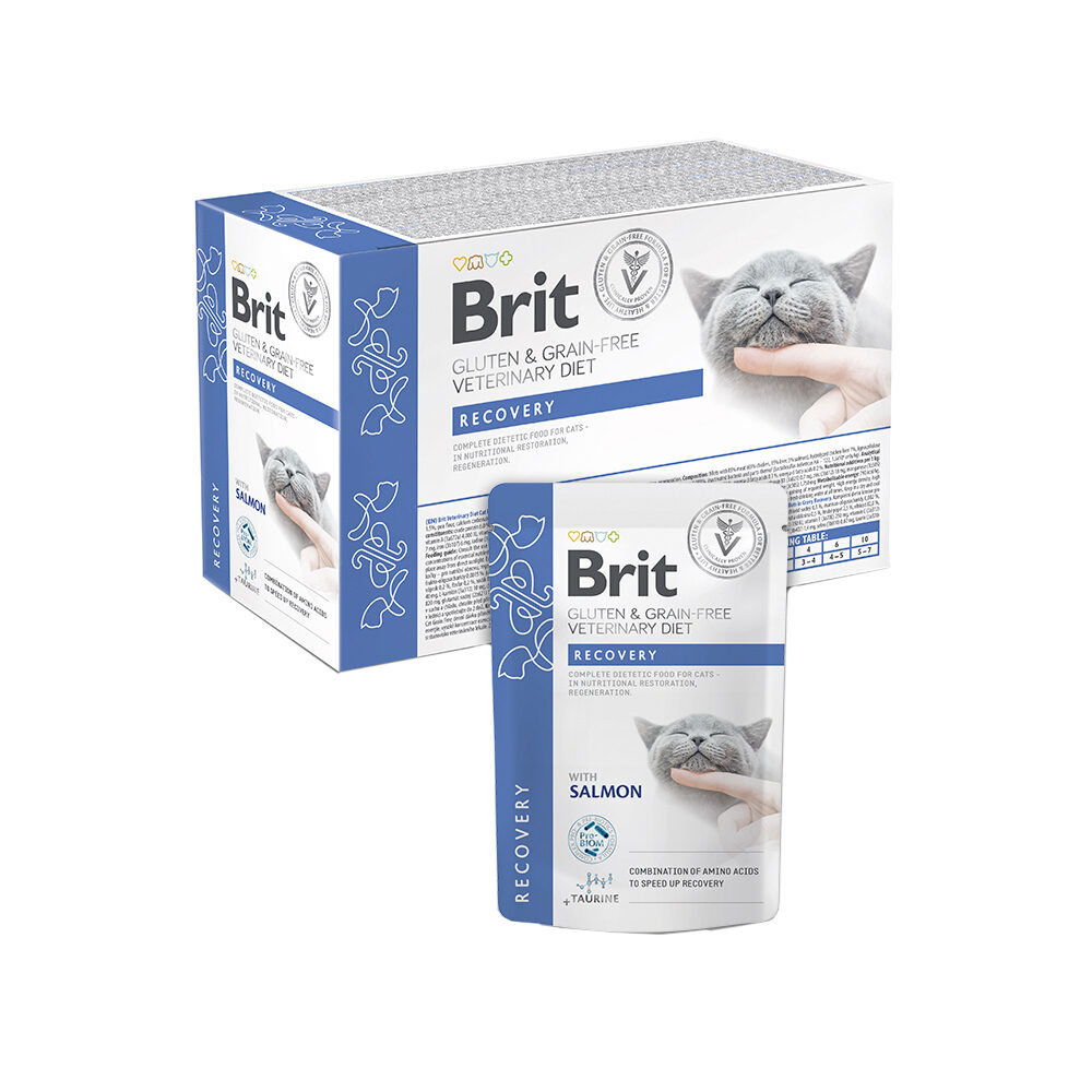 Brit Veterinary Diet Cat - Grain free - Recovery - Pouch