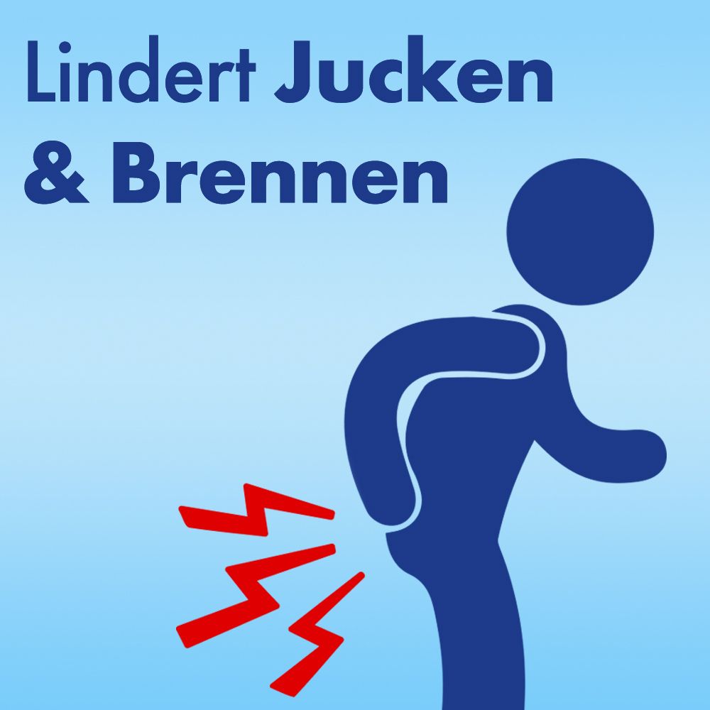 MASTU® Hämorrhoidenzäpfchen gegen Jucken und Brennen