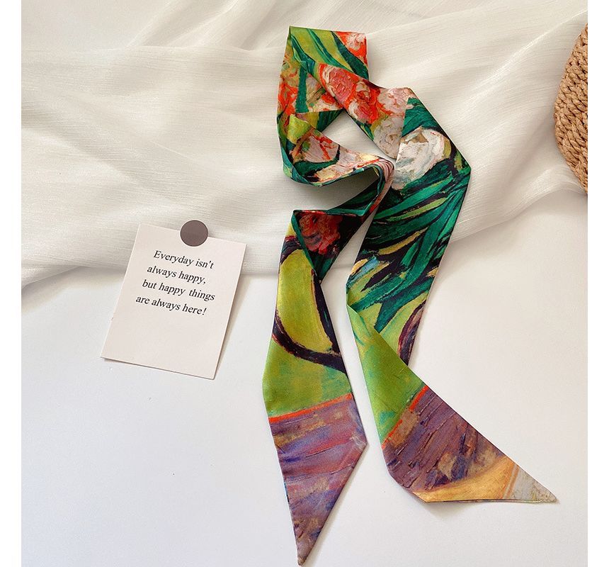 Nikifa - Print Narrow Scarf / Twillly (diverse designs)