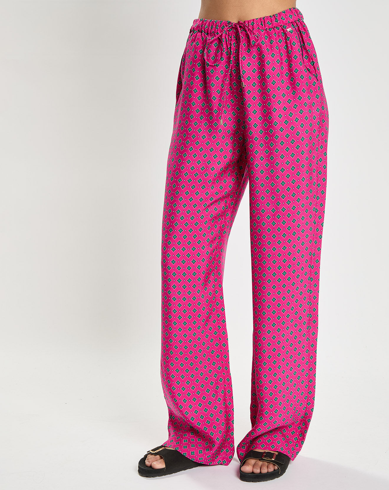 Tommy Hilfiger Pantalon imprimé rose