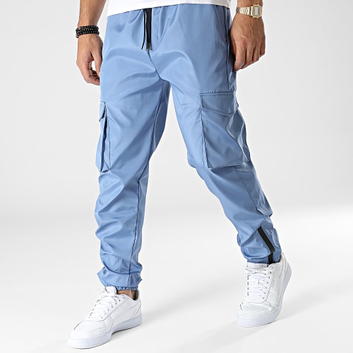 Pantalon Cargo Bleu