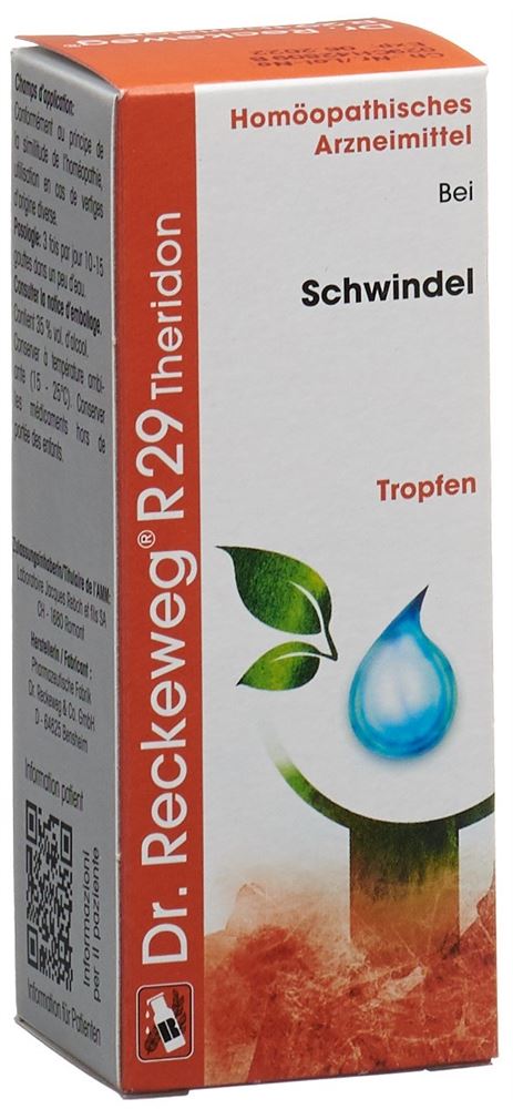 RECKEWEG R29 Theridon<br>50 ml, Flasche, Tropfen zum Einnehmen, Flüssigkeit