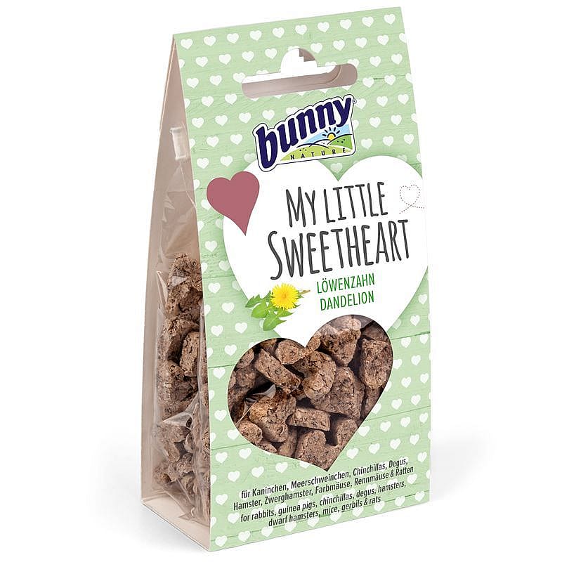 Bunny Nature My Little Sweetheart Snack 30 gram Dwergkonijn & Knaagdier | Paardenbloem | 15384.1