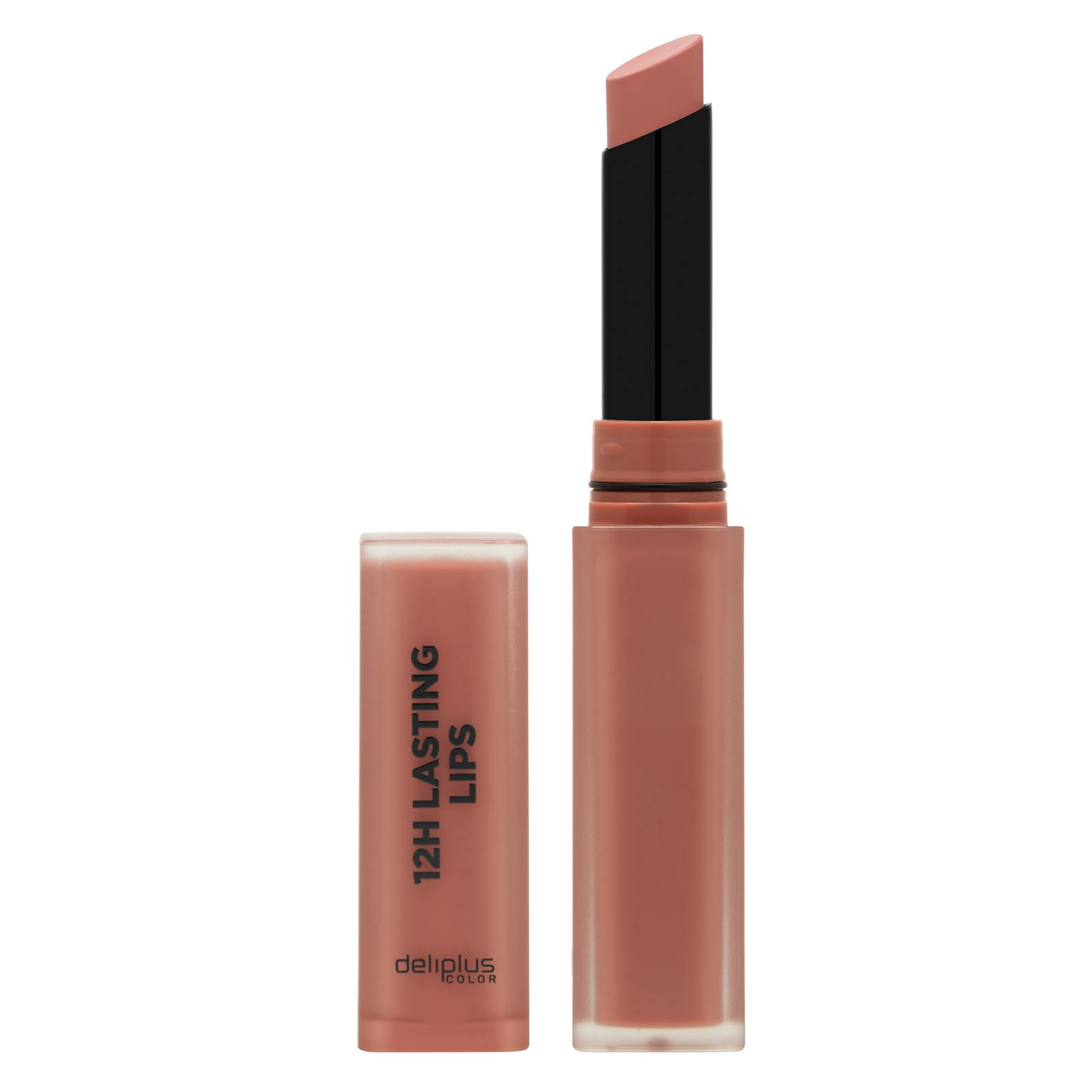 Rouge à lèvres mat 12h Lasting Lips Deliplus 02 beige nude