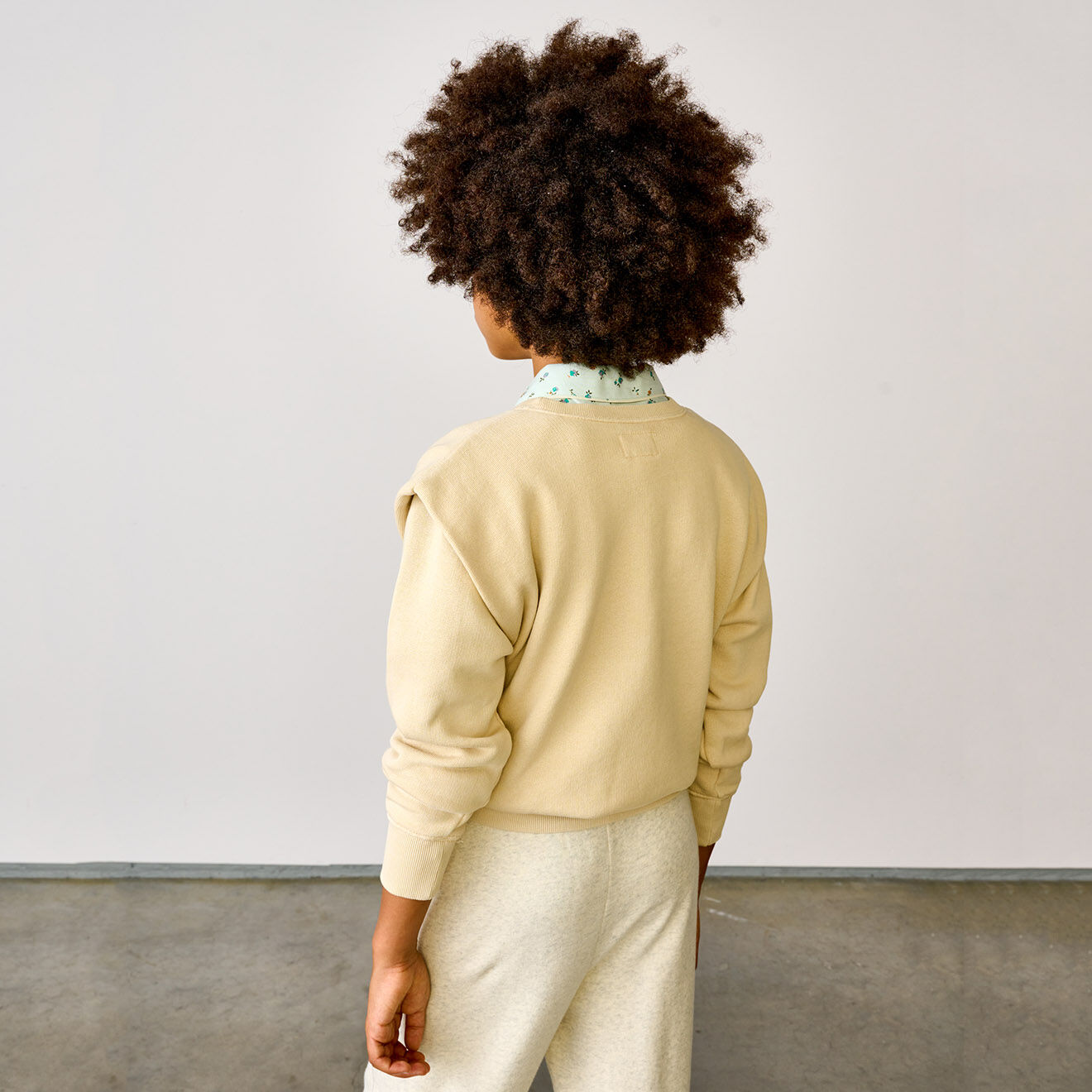 Bellerose Sweat en Coton mélangé Fany à épaulettes jaune pâle