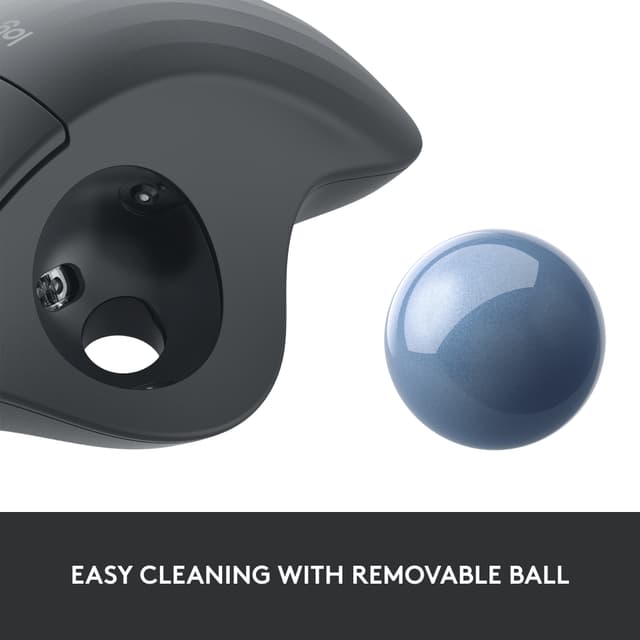 Logitech Ergo M575 mus (graphite)